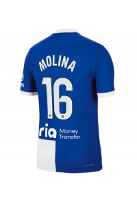 Fotbalové Dres Atletico Madrid Nahuel Molina #16 Venkovní Oblečení 2023-24 Krátký Rukáv